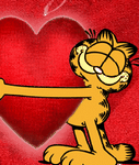 pic for garfield in love